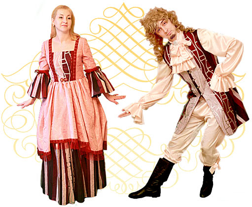 Прокат костюма Английский стиль XVIII век 